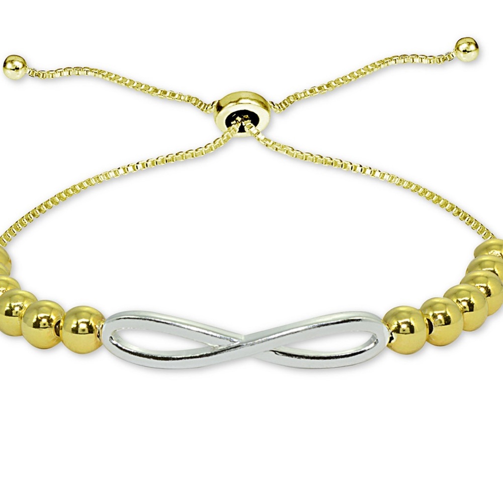 Giani Bernini Sterling Silver Infinity Bracelet - Picture 2 of 2
